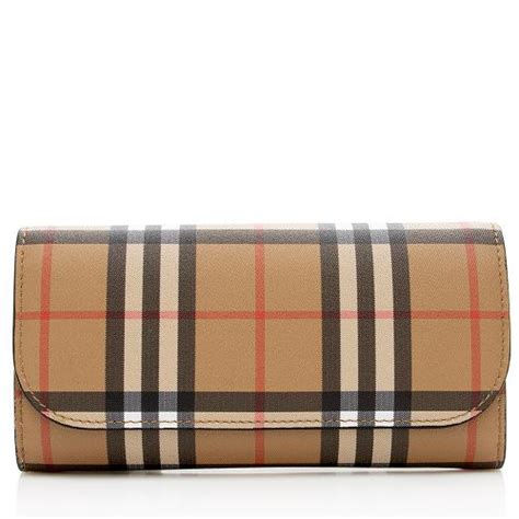 burberry small billfold|burberry continental wallet.